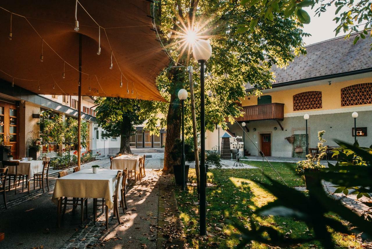 Hotel Dvor Jezersek Brnik Церклье-на-Гореньскем Экстерьер фото